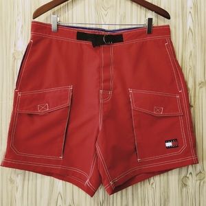 Vtg 90’s Tommy Hilfiger Swim Shorts